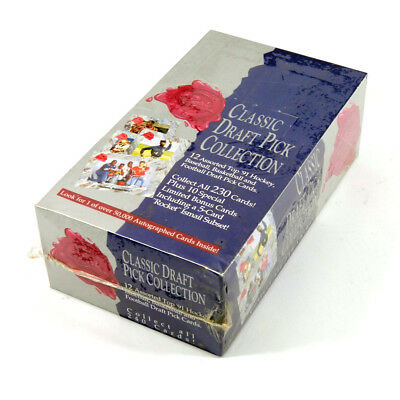 1991 Classic Draft Pick Collection Hobby Box