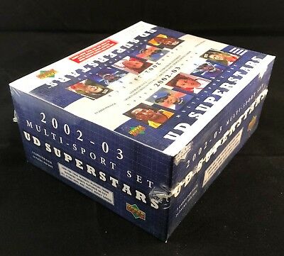 2002-03 Upper Deck UD Superstars Retail Box