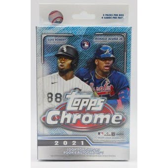 2021 Topps Chrome Baseball Hanger Box