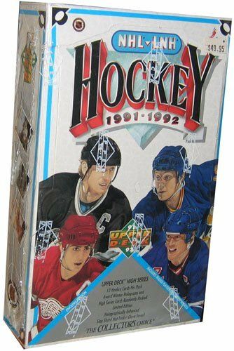 1991-92 Upper Deck High Series Hockey Hobby Box | Eastridge Sports Cards
