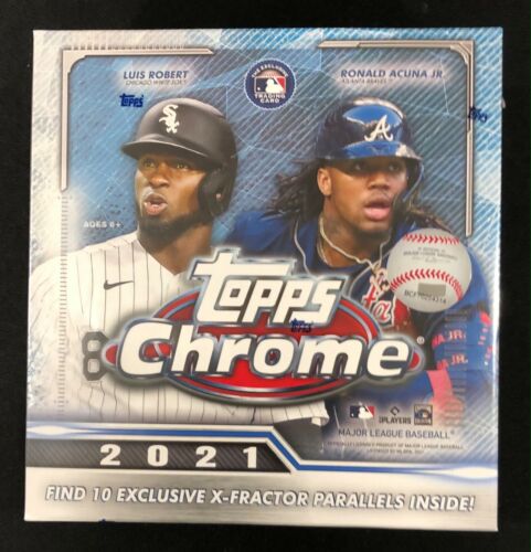 2021 Topps Chrome Baseball Mega Box