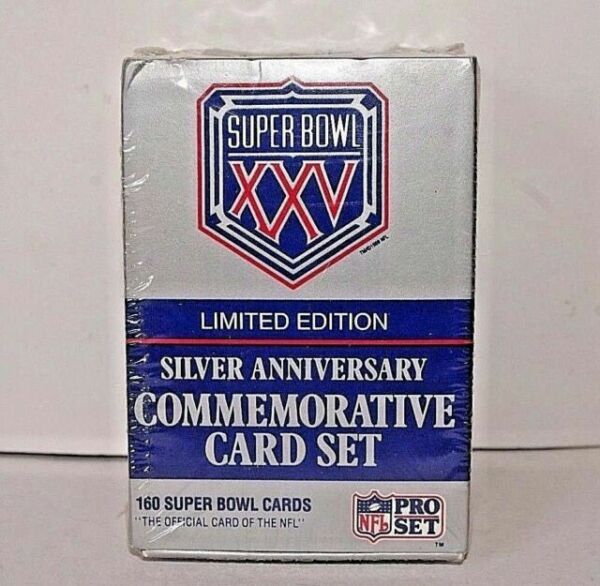 1991 Pro Set Super Bowl XXV Card Factory Set