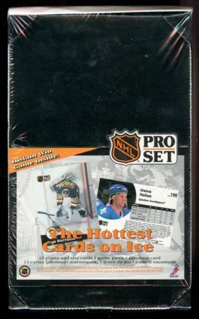 1991-92 Pro Set Hockey Series 1 Hobby Box