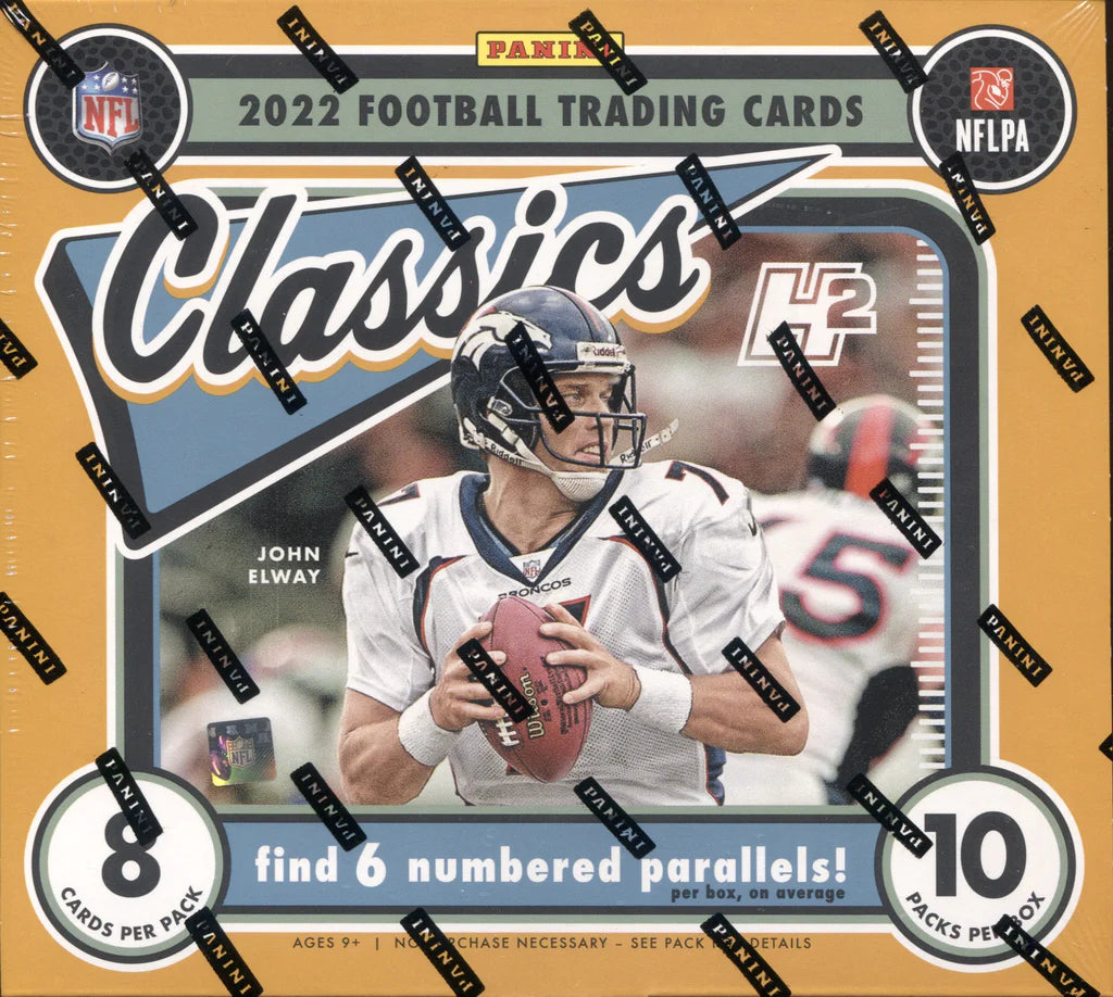 2022 Panini Classics Football Hobby H2 Box Eastridge Sports Cards