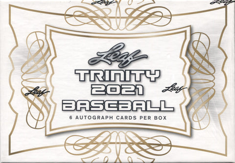 2021 Leaf Trinity Baseball Hobby Box | Eastridge Sports Cards