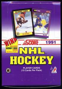 1991-92 Score Hockey American Hobby Box | Eastridge Sports Cards
