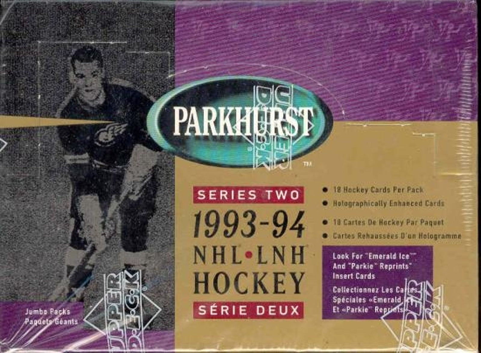 1993-94 Parkhurst Series 2 Hockey Jumbo Box