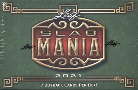 2021 Leaf Slab Mania Hobby Box