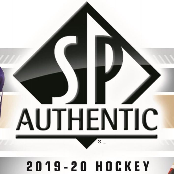 2019-20 Upper Deck SP Authentic Hockey Hobby Master Case (16 boxes)