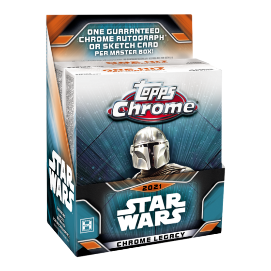 2021 Topps Star Wars Chrome - Legacy Hobby Box | Eastridge Sports Cards