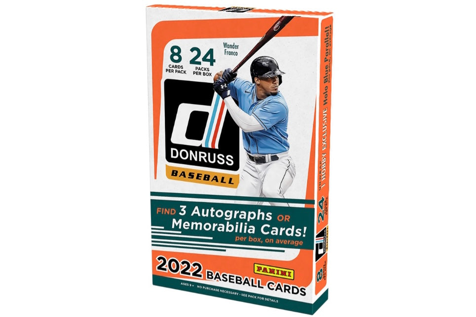 2022 Panini Donruss Baseball Hobby Box | Eastridge Sports Cards