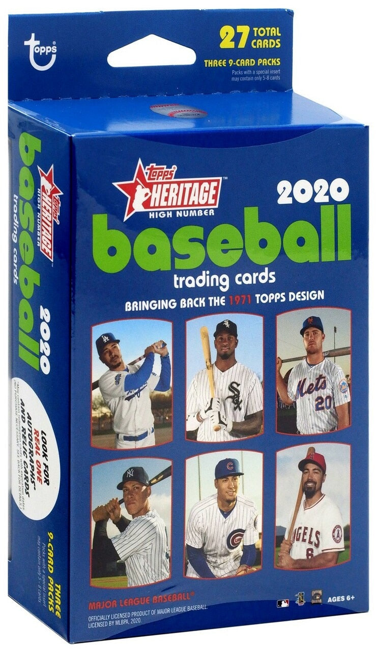 2020 Topps Heritage High Number Baseball Hanger Pack | Eastridge Sports Cards