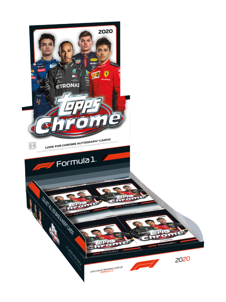 2020 Topps Chrome Formula 1 Racing Hobby Pack