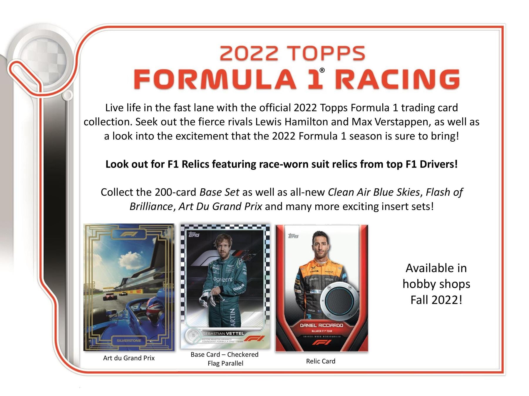 2022 Topps Formula 1 Hobby Pack | Eastridge Sports Cards