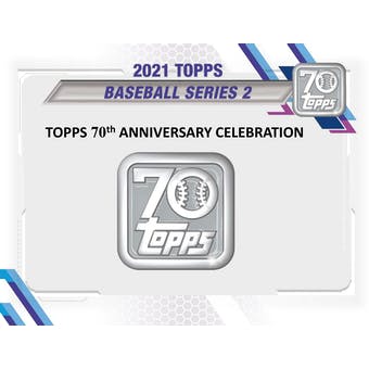 2021 Topps Series 2 Baseball Hobby Box