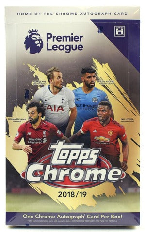 2018-19 Topps Chrome Premier League Soccer Hobby Box | Eastridge Sports Cards