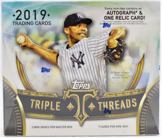2019 Topps Triple Threads Baseball Hobby Box | Eastridge Sports Cards