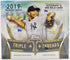 2019 Topps Triple Threads Baseball Hobby Box