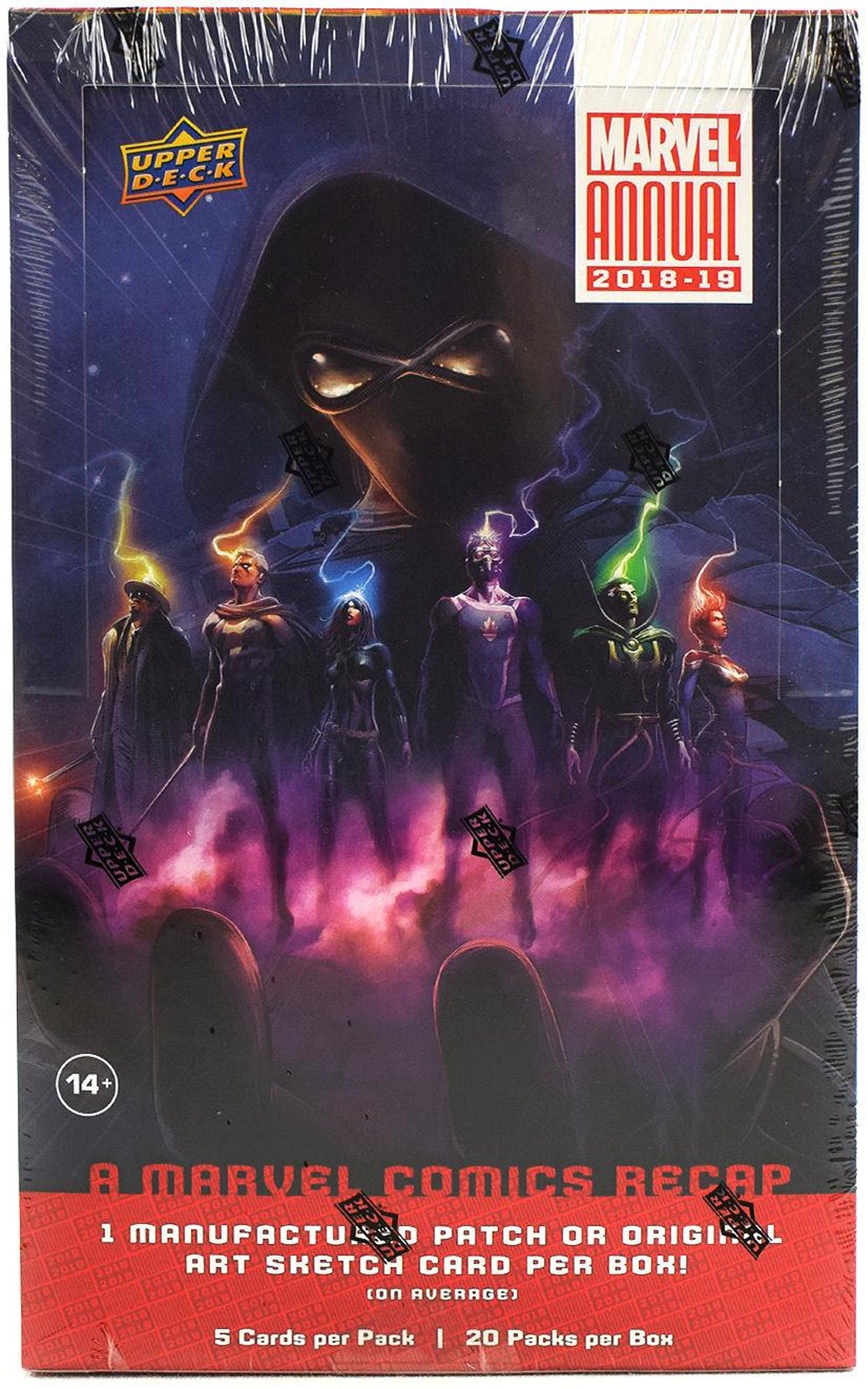 2018-19 Upper Deck Marvel Annual Hobby Box