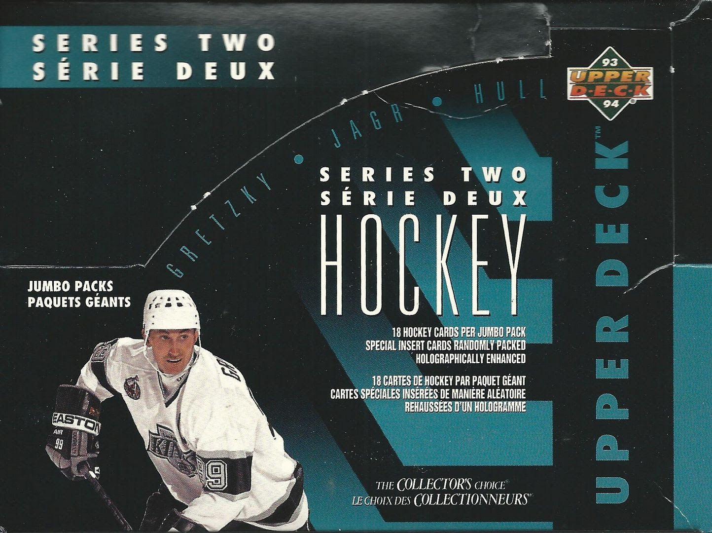 1993-94 Upper Deck Series 2 Hockey Jumbo Box | Eastridge Sports Cards