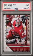 2005-06 Upper Deck #229 Cam Ward PSA 9 (Rookie) | Eastridge Sports Cards