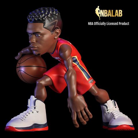 Small-Stars NBA 12" Zion Williamson #/500 - Red | Eastridge Sports Cards